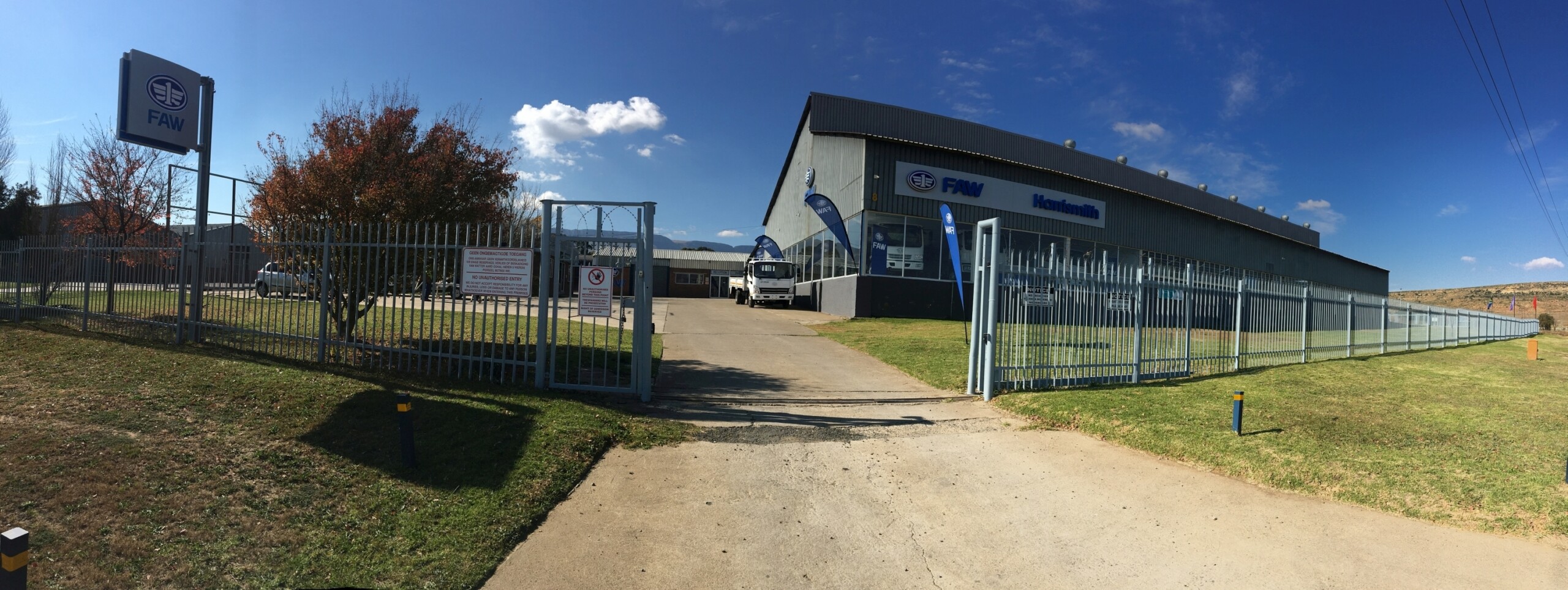 Harrismith, full sales and service dealer
